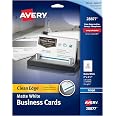 Amazon.com : Avery Two-Side Printable Clean Edge Rounded Corner ...
