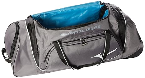 mizuno samurai 4 catcher's wheel bag