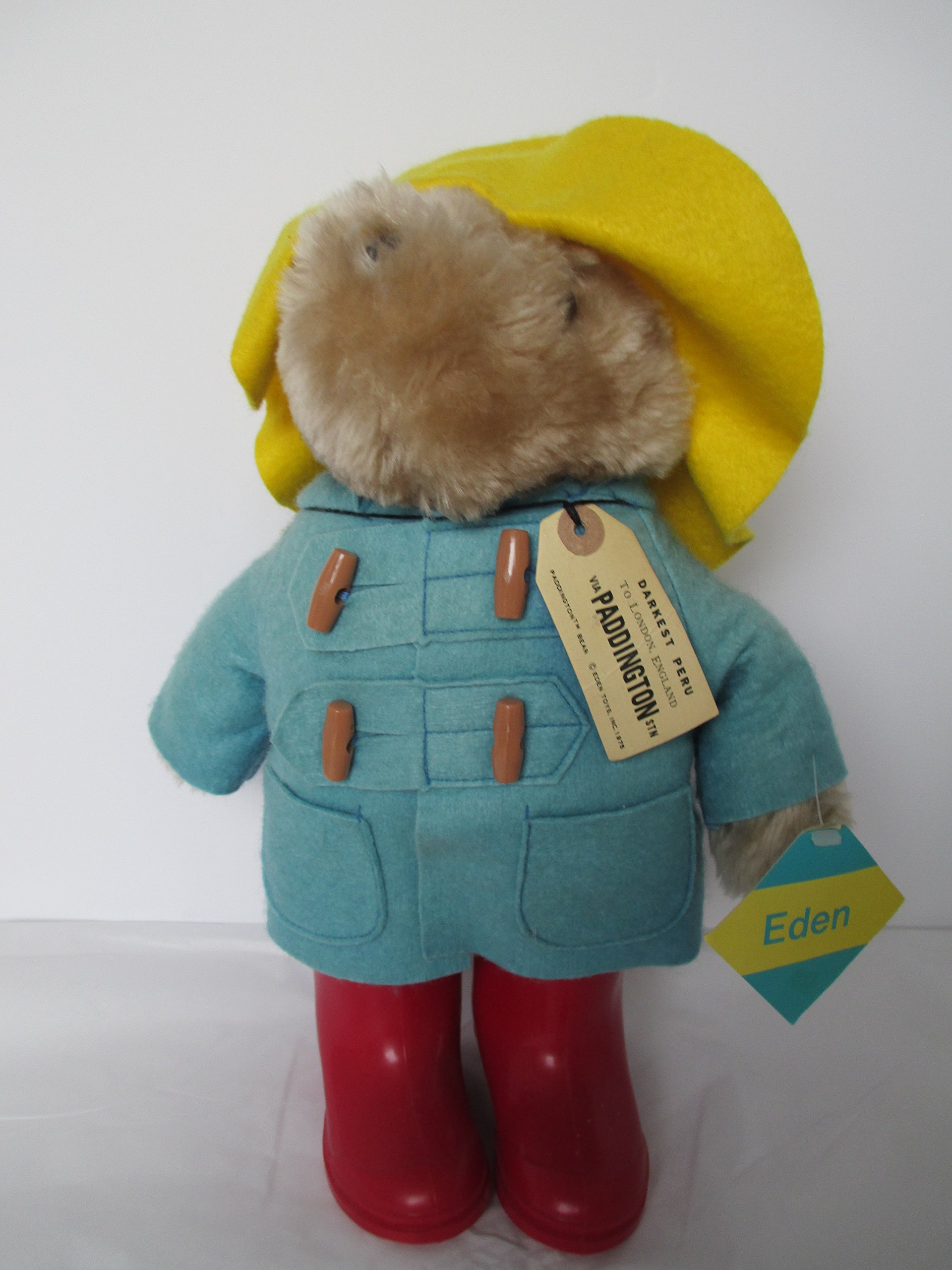 Buy Vintage 1985 12" Paddington Bear By Eden Toys Free standind with