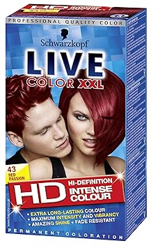 Schwarzkopf Live XXL R43 Red Passion