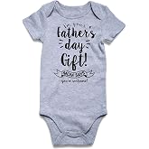 UNIFACO Baby Bodysuit for Boys and Girls, 95% Cotton Graphic Outfit | Soft 95% cotton blend baby bodysuit with playful graphic themes for everyday wear, family photos, baby showers and gifts.