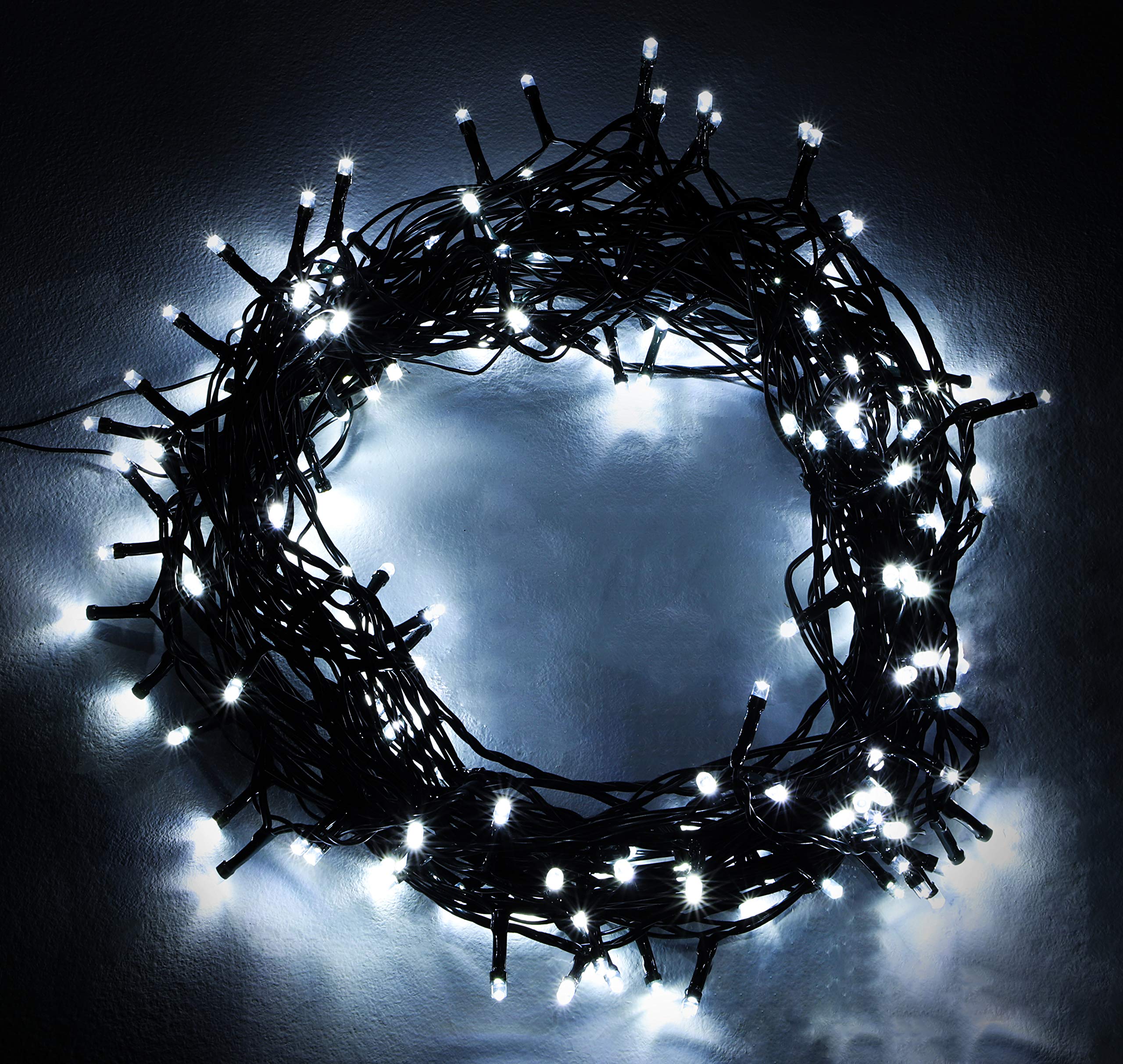 Christmas Concepts® 200 Bright White Super Bright LED Multi Function String Lights - Indoor/Outdoor Lights