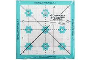 RILEY BLAKE DESIGNS Lori Holt Trim IT Ruler, Aqua
