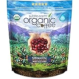 2LB Subtle Earth Organic Coffee - Medium-Dark Roast - Whole Bean - Organic Arabica Coffee - (2 lb) Bag