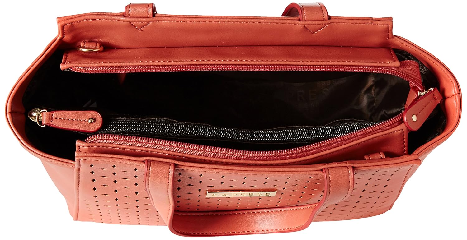 caprese cola women's satchel (soft coral) ()