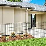 INJOPEXI Garden Fence Outdoor 6 Panels 13ft