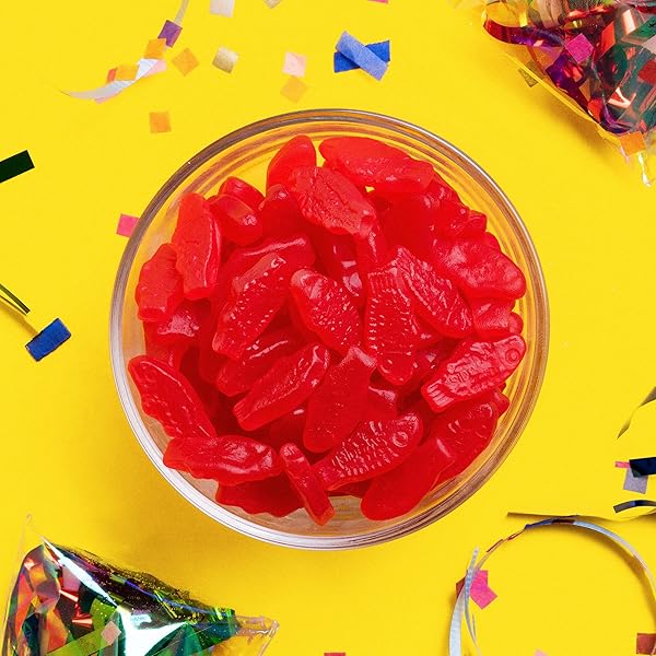 SWEDISH FISH MINI SOFT & CHEWY CANDY, FAMILY SIZE, 1.8 LB