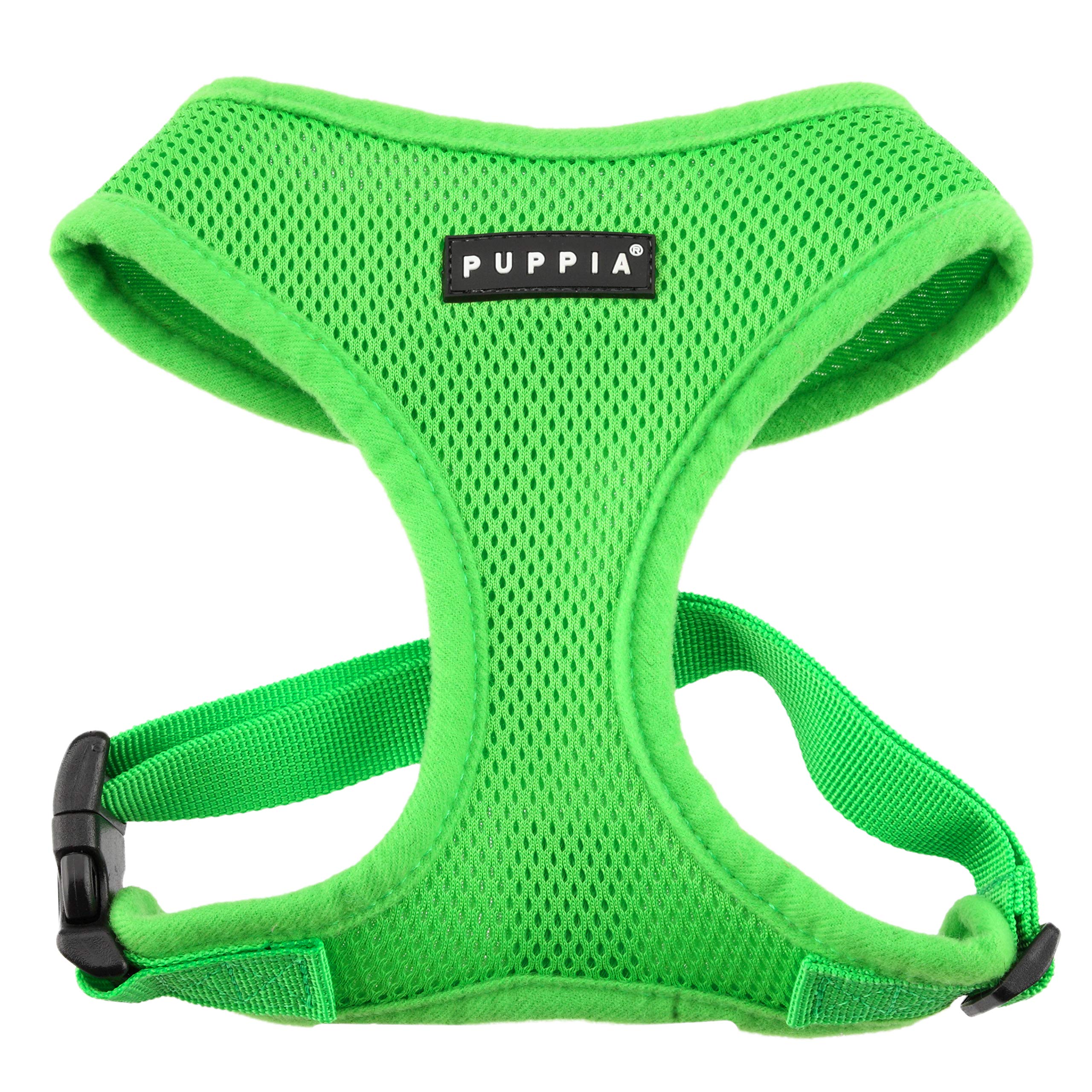 Puppia Soft Harness, M, Green — image 1
