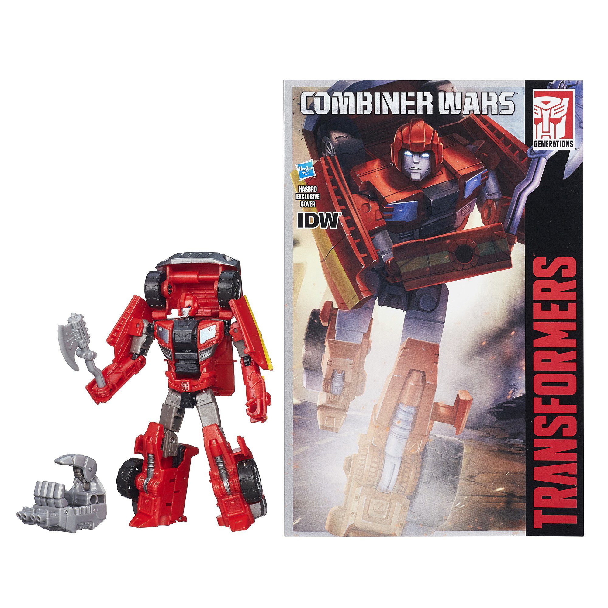 Transformers Generations Combiner Wars Deluxe Class Ironhide Figure