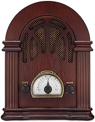 ClearClick Retro AM/FM Radio with Bluetooth