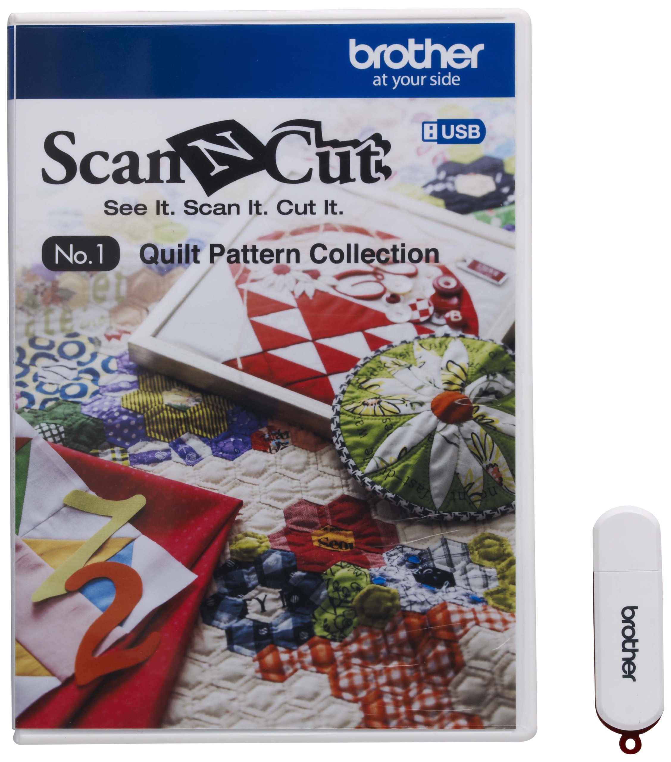 Brother SCAN-N-Cut CAUSB1 No 1–Create collection White