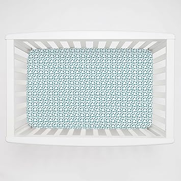 emerald green crib sheet