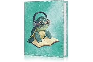 Lebrocoli Photo Album 4x6, 56 Pockets Small Picture Book Sea Turtle, Personalized Large Capacity Mini PU Leather Picture Album Gift for Family Graduation Wedding Travel