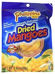 Philippine Brand Dried Mangoes, 3.53oz