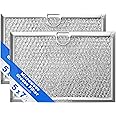 5304464105 Microwave Vent Filter 5 x 7-5/8,Fit Frigi-daire G-E Microwave,Replace WB06X10608 5304517871 5304509444 (2 Pack by TOMOON)