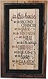 MRC Wood Products Texas Città Stato Shape Rustic Wall Sign 12 x 12 12x12 Earthen