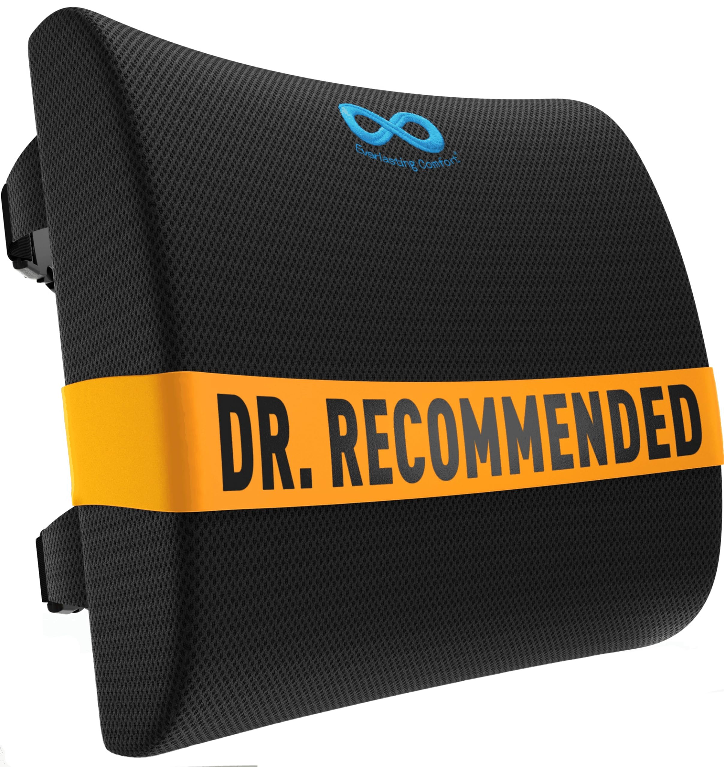 Photo 1 of Everlasting Comfort Lumbar Support Pillow for Office Chair - Memory Foam Back Cushion for Chair, Car, Couch - Lumbar Pillow Promotes Better Posture, Back Pain Relief - Ideal for Gaming and Desk Chairs