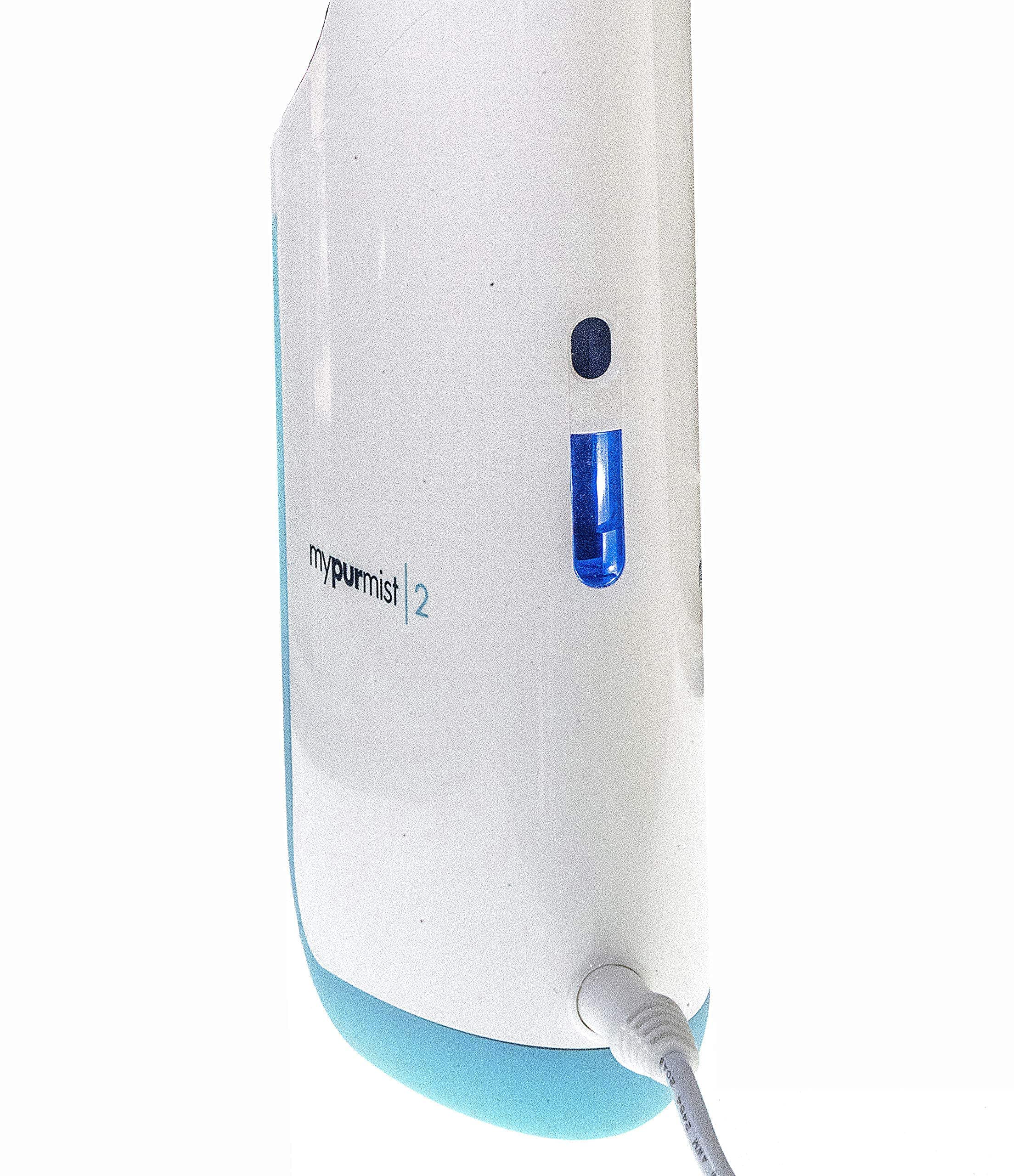 Mypurmist 2 Ultrapure Personal Handheld Steam Inhaler, Vaporizer and Humidifier (Plug-in)