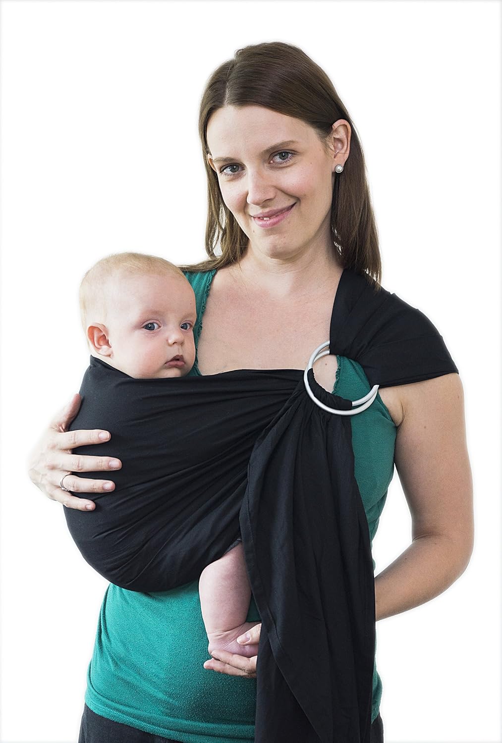 black baby sling
