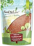 Food To Live &reg; Organic Red Quinoa (1 Pound)