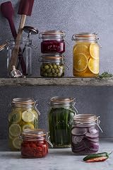 Kilner Square Clip Top Jar 0.5 Litre 500ml Airtight Glass Jar view 7