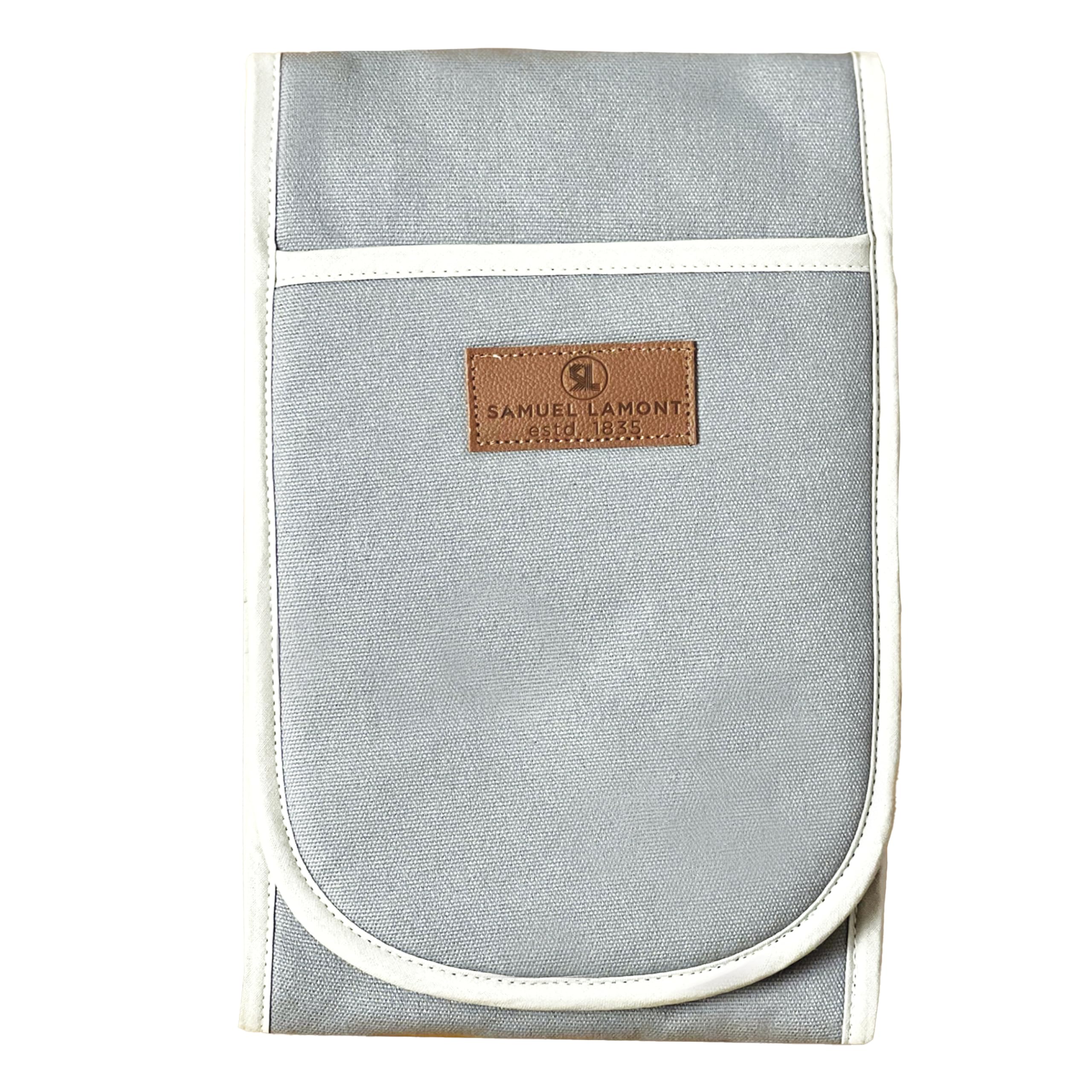 Samuel Lamont Oven Gloves - Premium Heat-Resistant Canvas Oven Gloves for Baking and Cooking | Grey | One Size
