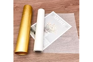 MLNSUNNY 9.4" x 787" White Teabag Paper Roll - Wet Strength Tissue for DIY Art, Tracing, Collage, Book Binding Repair | Handm