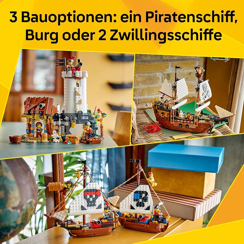 Creator 3in1 Legendäres Piratenschiff 31387