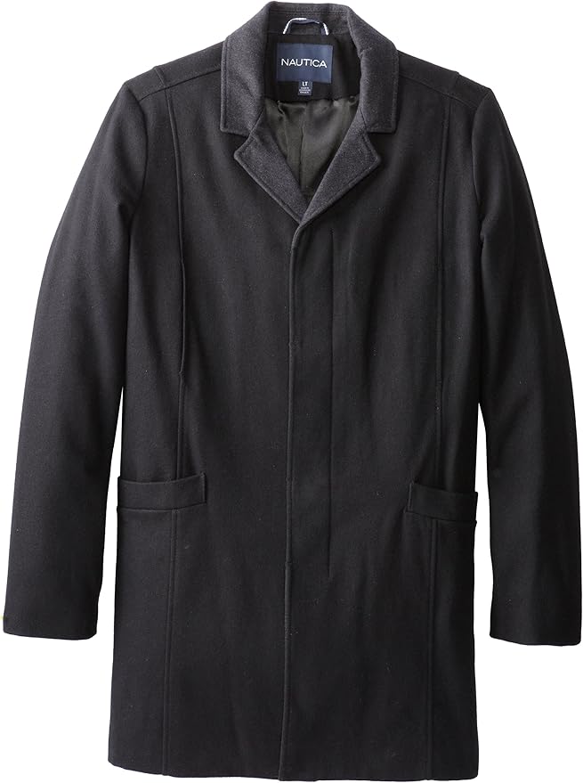 Nautica Wool Blend Car Coat XLT at Amazon Men’s Clothing store Wool