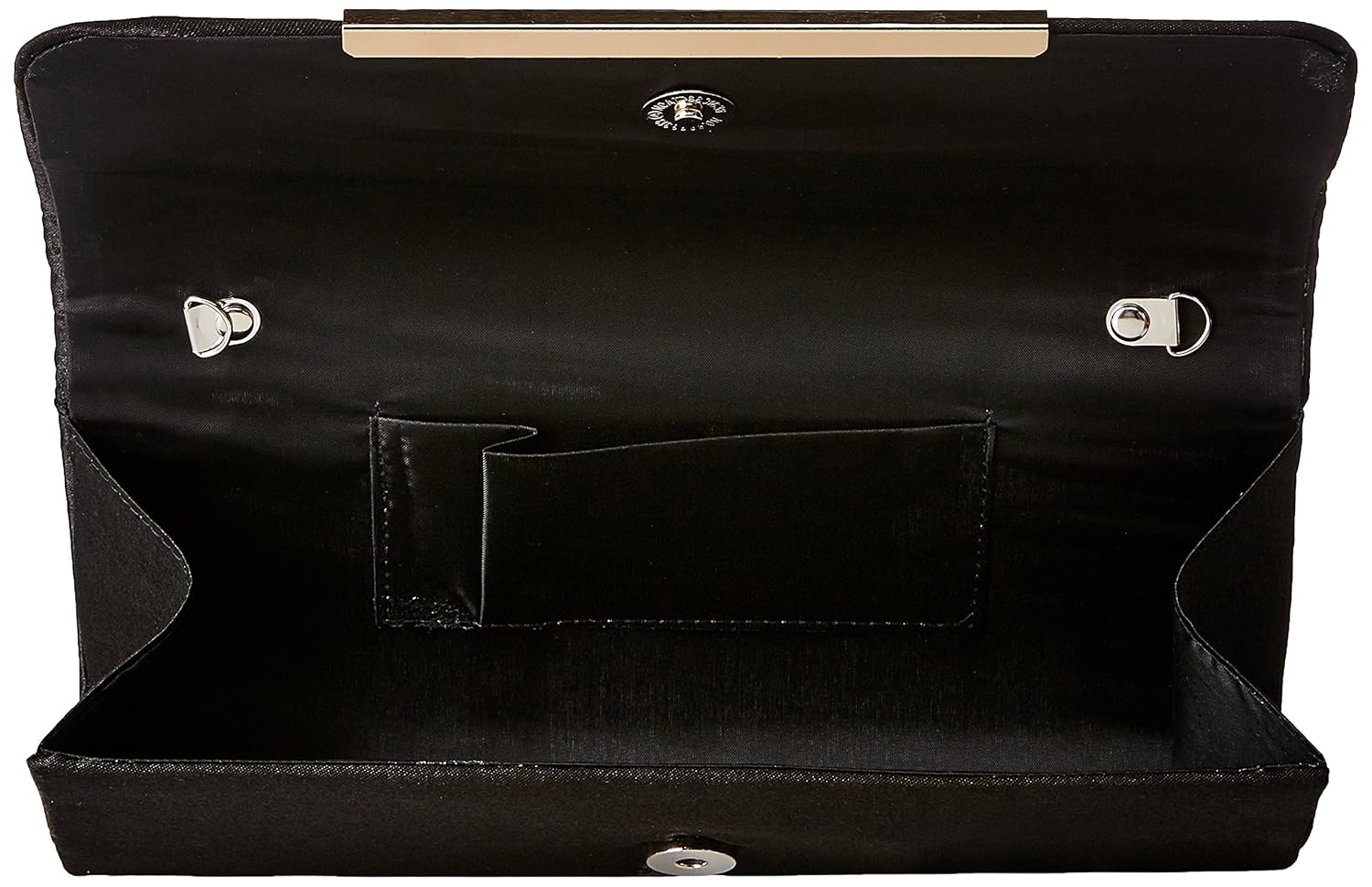 lino perros ss17 women's clutch (black)