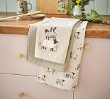 Cooksmart 3 Pack Tea Towels British Design Luxury Kitchen Absorbent Towel Set view 5