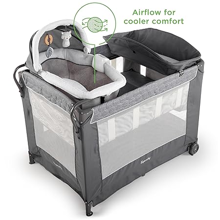 ingenuity smart & simple travel cot