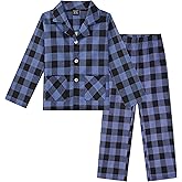 HiddenValor Big Boys Cotton 2 Piece Pajama Set for Girls Kids