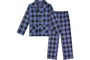 HiddenValor Big Boys Cotton 2 Piece Pajama Set for Girls Kids