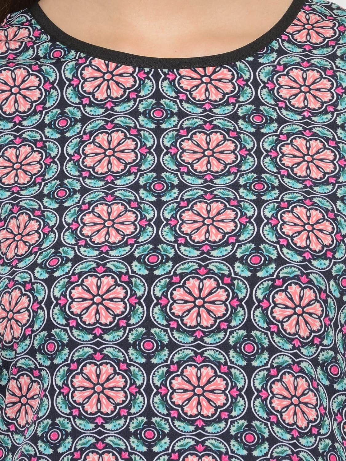 tunic nation printed multi dress