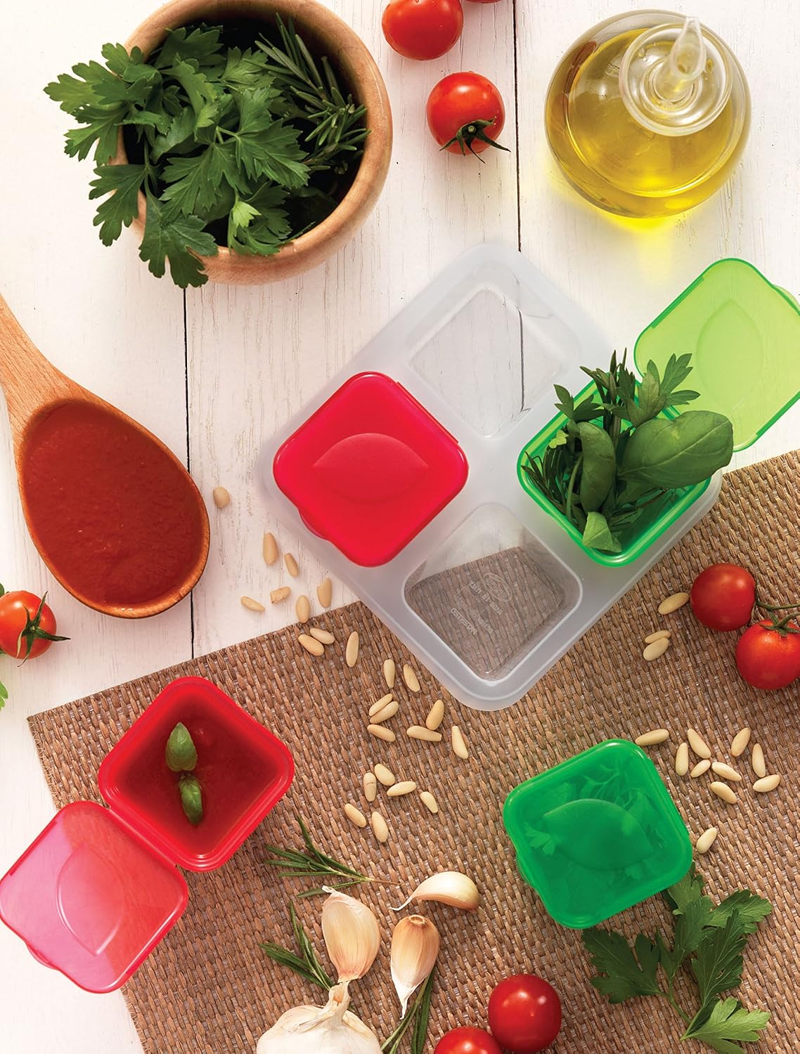 Snips Food Container Frozen Sauce And Herb Boxes, 33060, Multi-color - Image 5