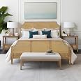 Amazon.com: Martha Stewart Salina Headboard, Footboard, Platform Bed ...
