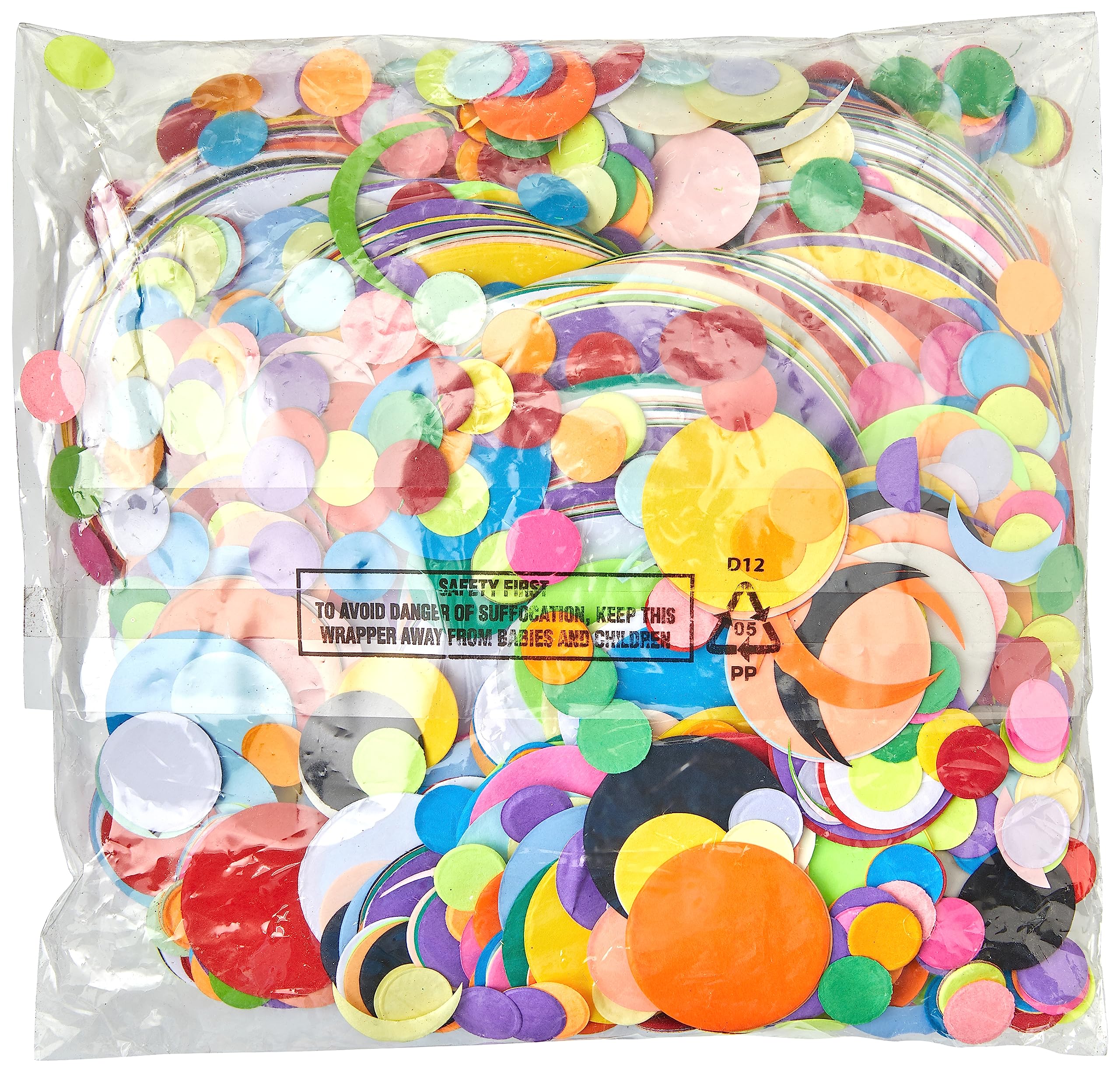 Springboard Pre-Cut Mosaic Circles - Paper Mosaic Kits for Children - Arts and Crafts for Kids - Assorted Colours and Sizes - Pack of 3000 — image 1