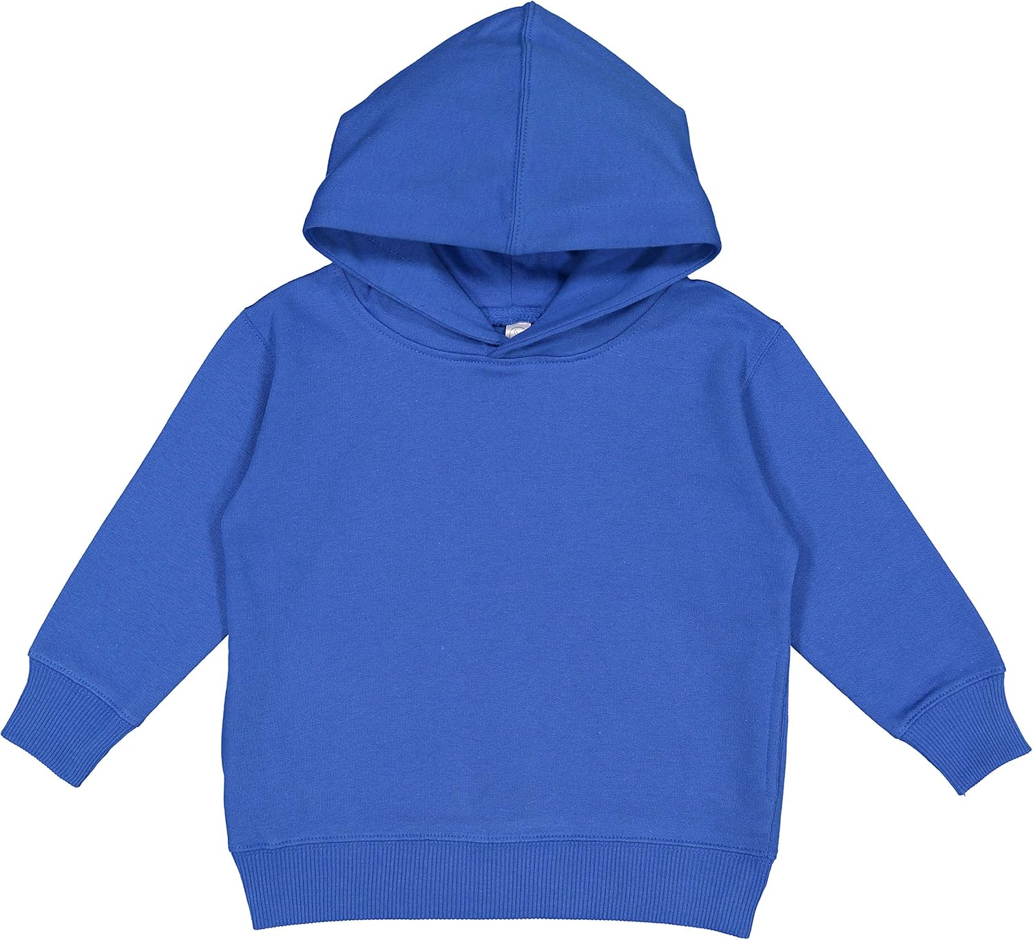 RABBIT SKINS Toddler Fleece Long Sleeve Hooded Pullover Sweatshirt with Side Seam Pockets: Rabbit Skins: Clothing