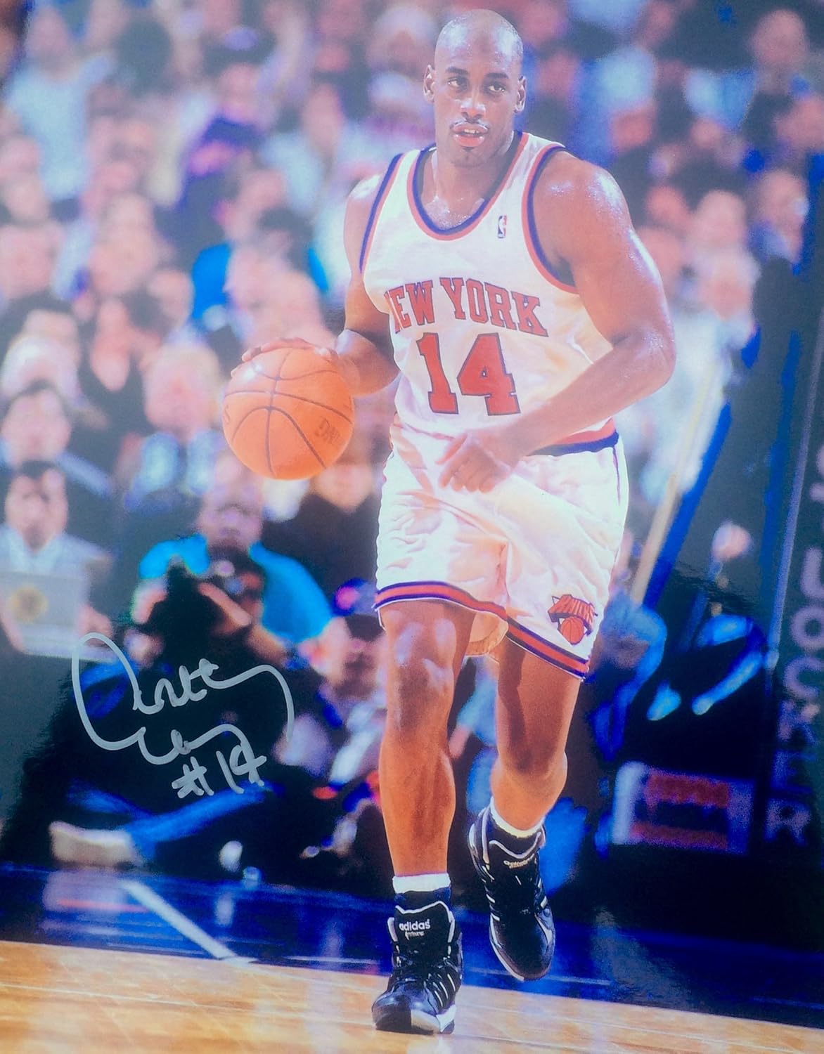 Anthony Mason Signed New York Knicks 8x10 Photo Proof COA at Amazon's Sports Collectibles Store