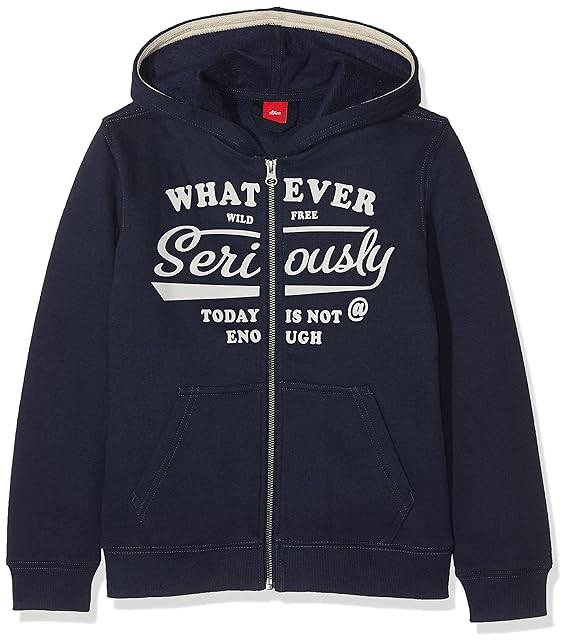 s.Oliver RED Label Junior Jungen Kapuzenjacke mit Print