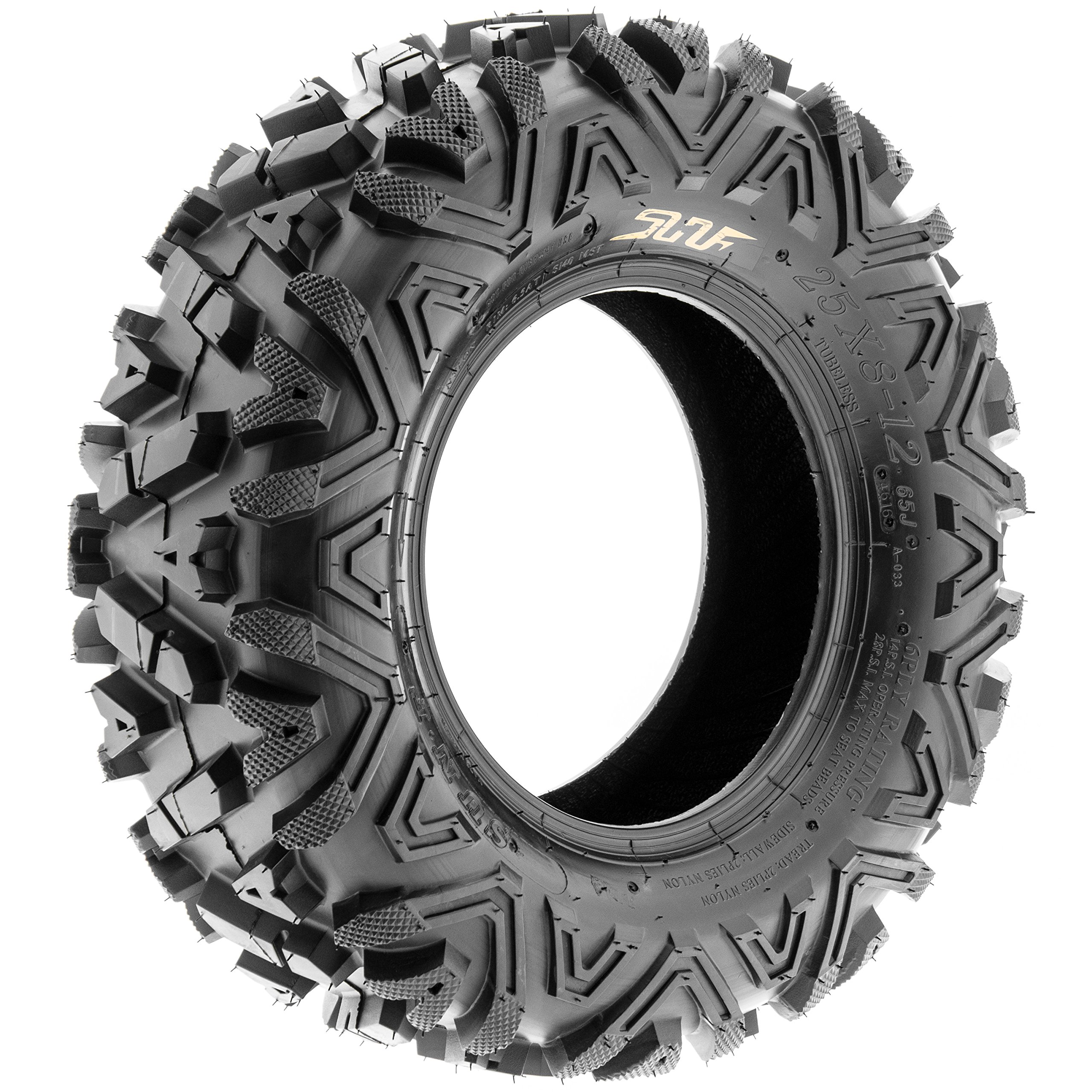 SunF Power.I ATV/UTV allterrain Tire 22x712 Front & 22x1012 Rear