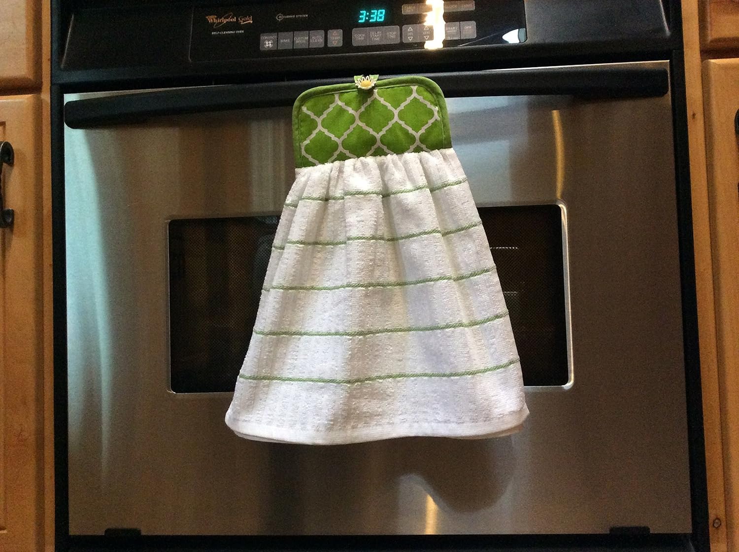 Multipurpose Decorative Hanging Kitchen Towel with attached
