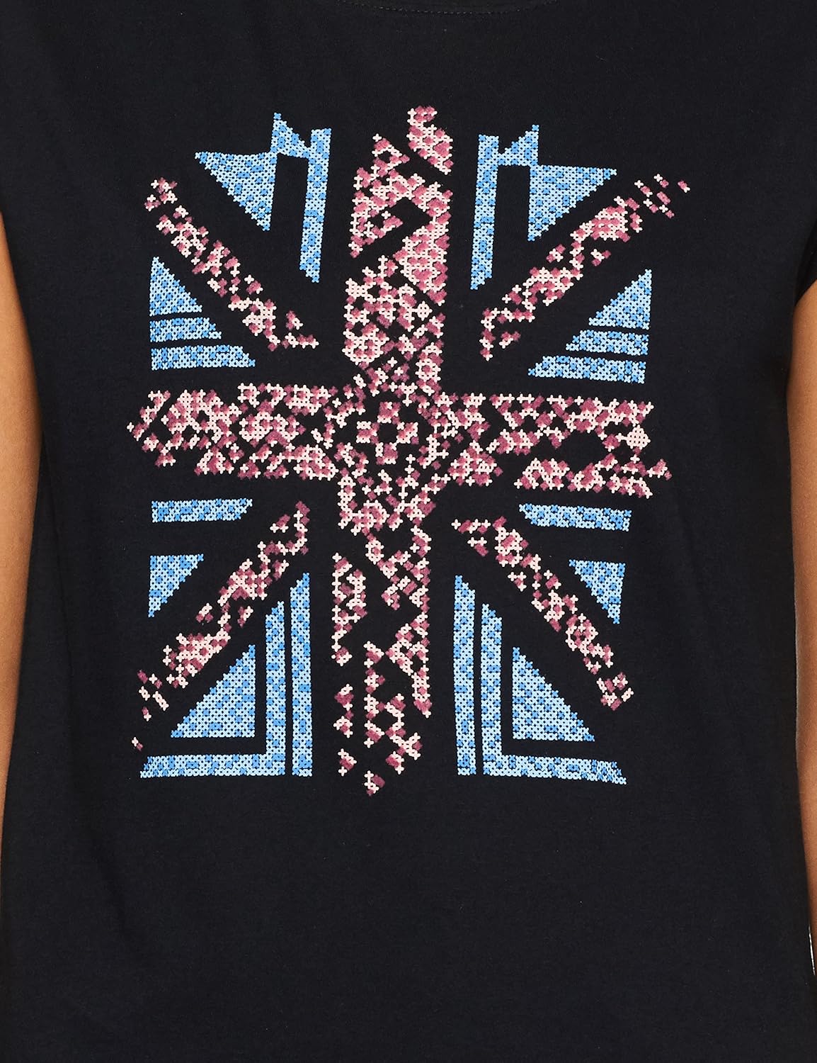 pepe jeans women's solid t-shirt