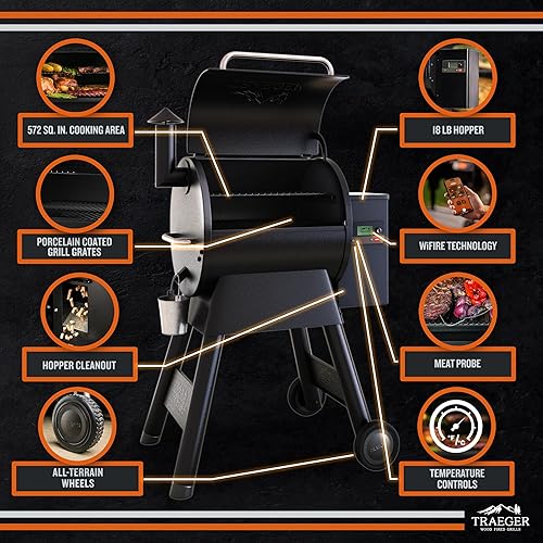 Pellet Grill App Traeger App Traeger Grills Pro 575 Wood Pellet