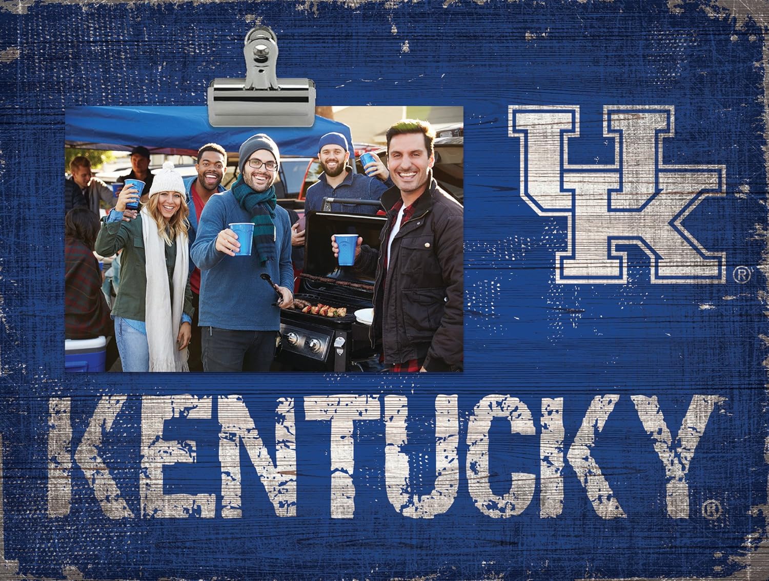 Fan Creations NCAA Kentucky Wildcats Team Name Clip-It Photo Frame