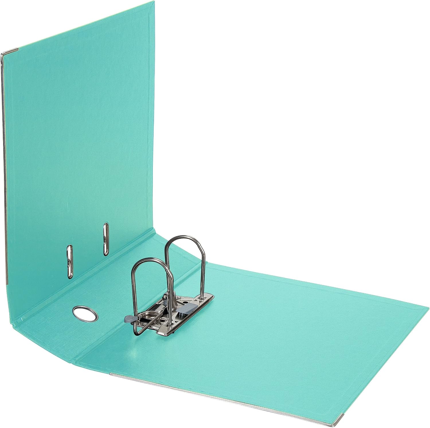 Original Falken 10-pack Chromocolor premium folders. Made in Germany. Plastic cover outside and inside 8 cm wide DIN A4 pastel colour assorted colours 2x each mint - Image 4