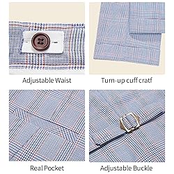 Marvelous World Boys' 5-Piece Formal Vest Suit