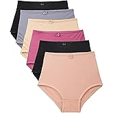 High Waisted Light Control Briefs Full Coverage Women's Underwear Panties