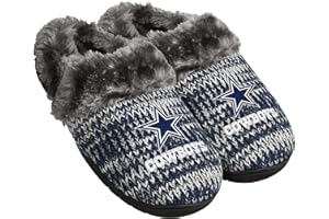 FOCO Womens NFL Team Logo Peak Slide Slippers